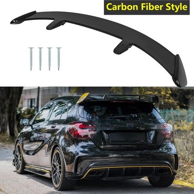 52''Rear Roof Spoiler Trunk Lip Wing Carbon Fiber For Mercedes-Benz GLB200 GLB250