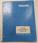 Tektronix 2215 Oscilloscopio Manuale Operatore Originale, Parte # 070-3398-00