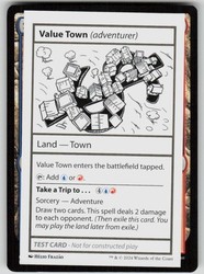 Value Town (Adventurer) - Mystery Booster 2 Playtest Cards