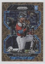 2022 Panini Prizm Tier III Bronze Donut Circle 18/40 Payton Henry #267 0nr3