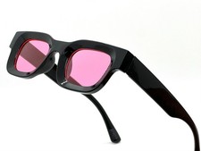 Pink Lens Sunglasses Sun Protection Festival Outdoor Party Shades Luxury Stylish
