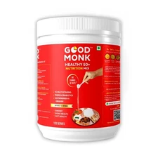 Good Monk 50+ Nutrition Mix, Vitamins, Probiotics, Fibre, 120 Servings