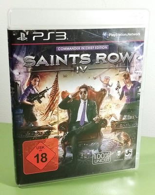 Saints Row 4 PS 3 Sony Playstation Spiel getestet OVP Anleitung PAL