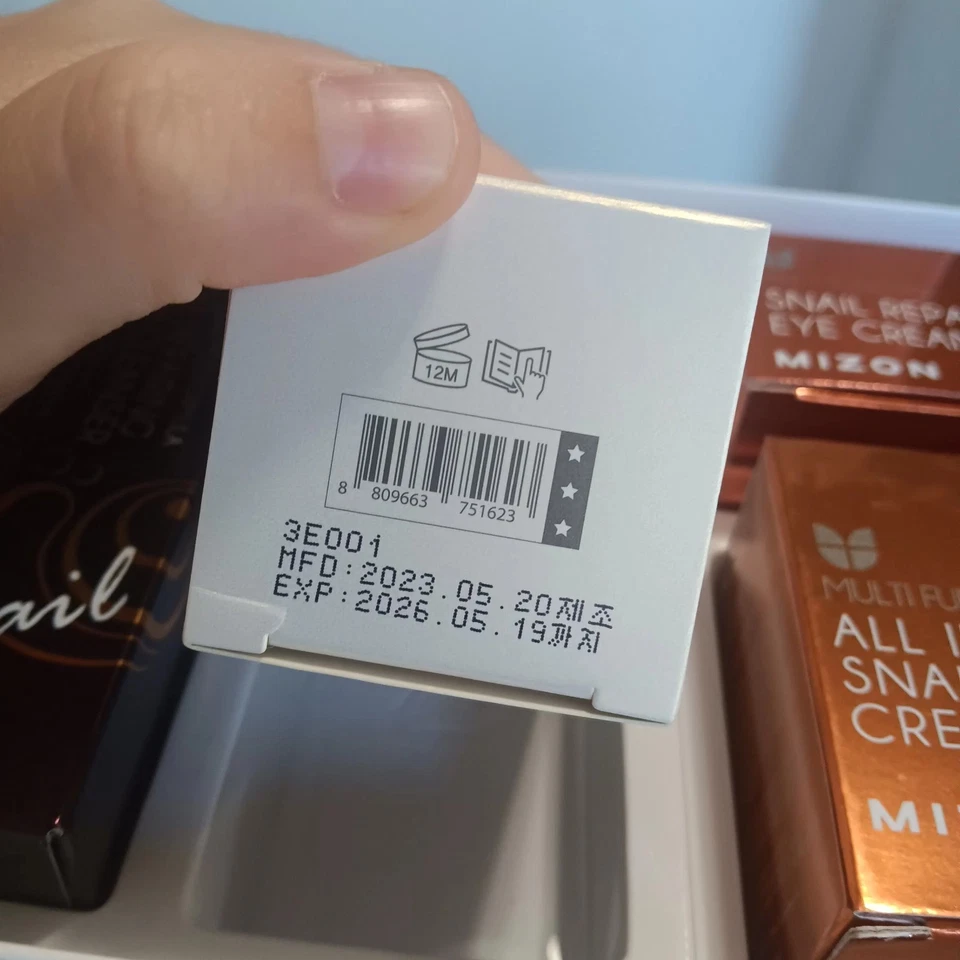 MIZON Juego Completo de Cuidado de la Piel Todo en 1 Crema Reparación de Caracoles Juego de Reparación de Caracoles. ¡Nuevo!! Foto 3 de 4