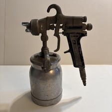 Binks Model 7 Paint Spray Gun Nozzle Cup Made In Usa Chicago Untested