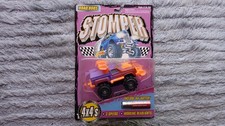 STOMPER 4X4 Purple and Orange Chevy Step Side Road Rod ON CARD tinco schaper