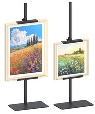 Adjustable Tabletop Easel Stand for Picture Frame   Heavy Metal Table Top Sig...