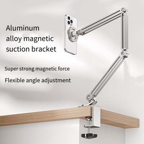 360 Grad Aluminium Tablet Halter mit verstellbarer H?he und Anti-Rutsch-Design - Bild 7 von 14