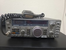 Kenwood TS-140S HF Transceiver Amateur Ham Radio w/ Mic - Untested / Sold As-Is
