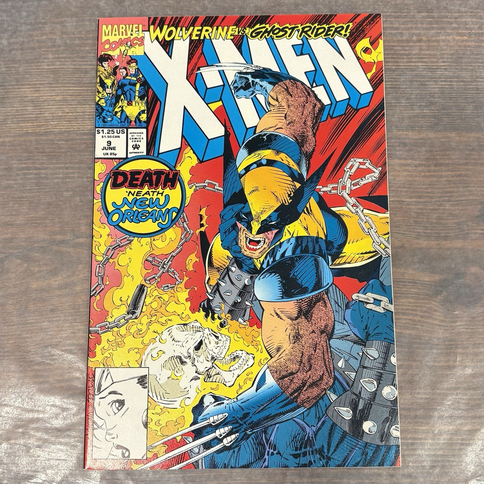 X-Men #9 (Marvel Comics June 1992)