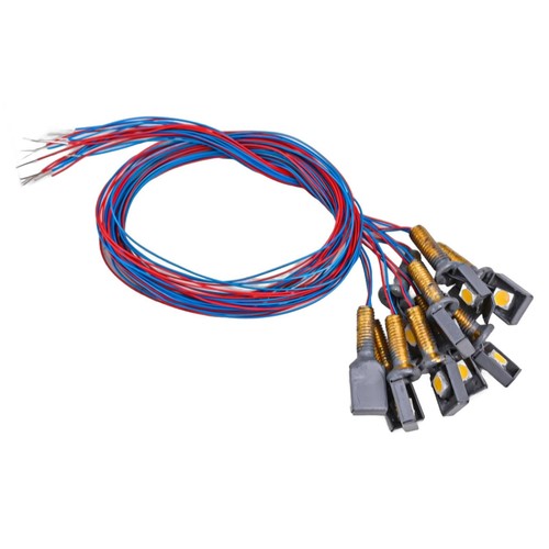 Painted Lights Street Bracket Light Light Model OO/HO Street Wall 10pcs - Picture 9 of 22