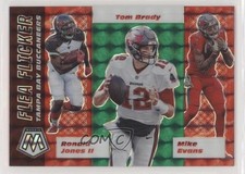 2020 Mosaic Flea Flicker Green Prizm Ronald Jones II Tom Brady Mike Evans vc4