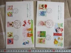 Japan Stamp First Day Cover Greetings Spring 2 Covers Large format 2012