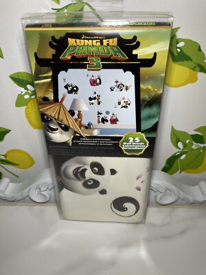 York Wallcoverings 2016 Kung Fu Panda 3  Peel & Stick Reusable Wall Decals New