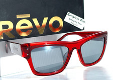 NEW Revo INDIGO Transparent Burgundy POLARIZED Graphite Lens Sunglass 1241 06 GY