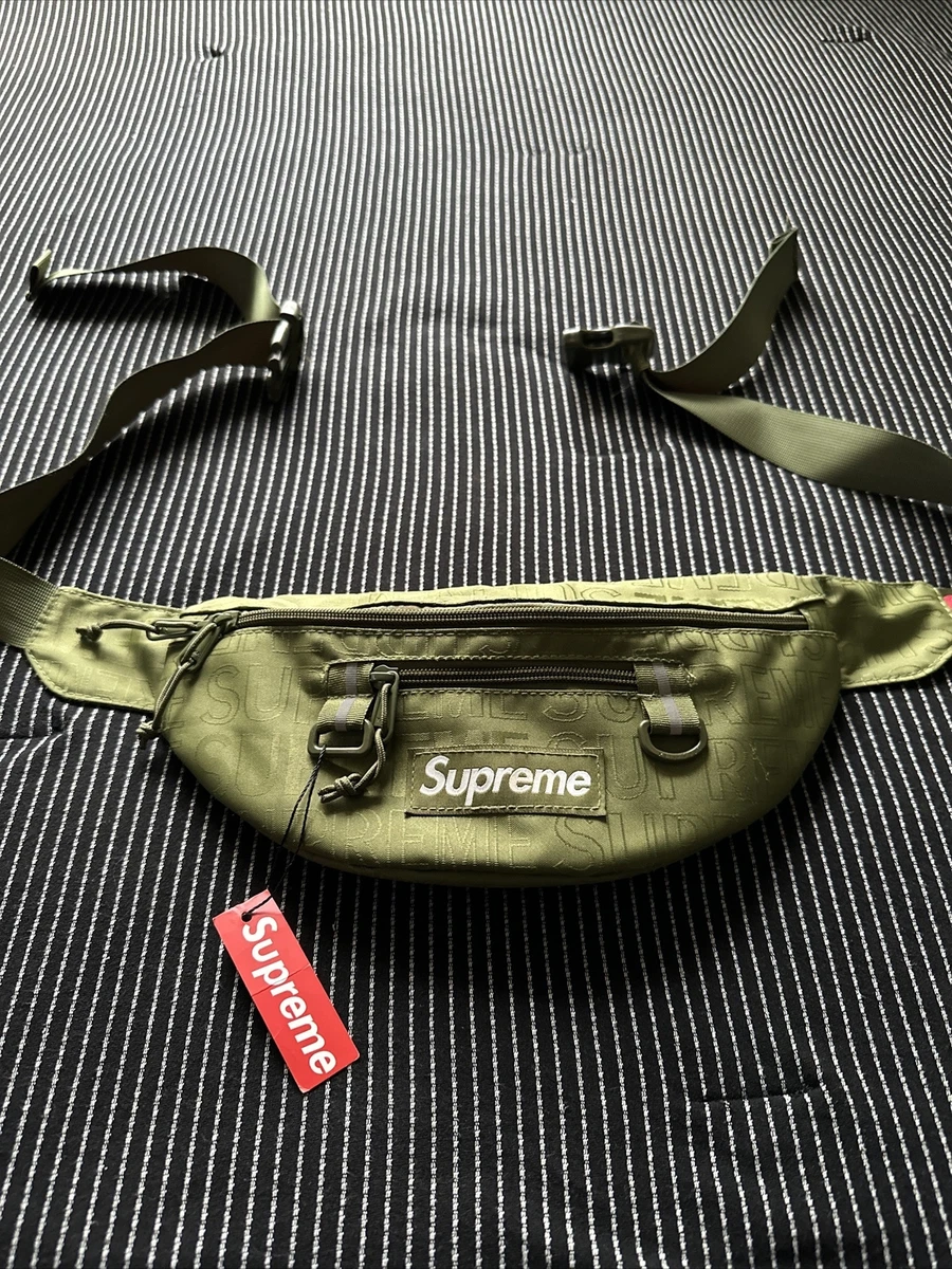 Green supreme top fanny pack