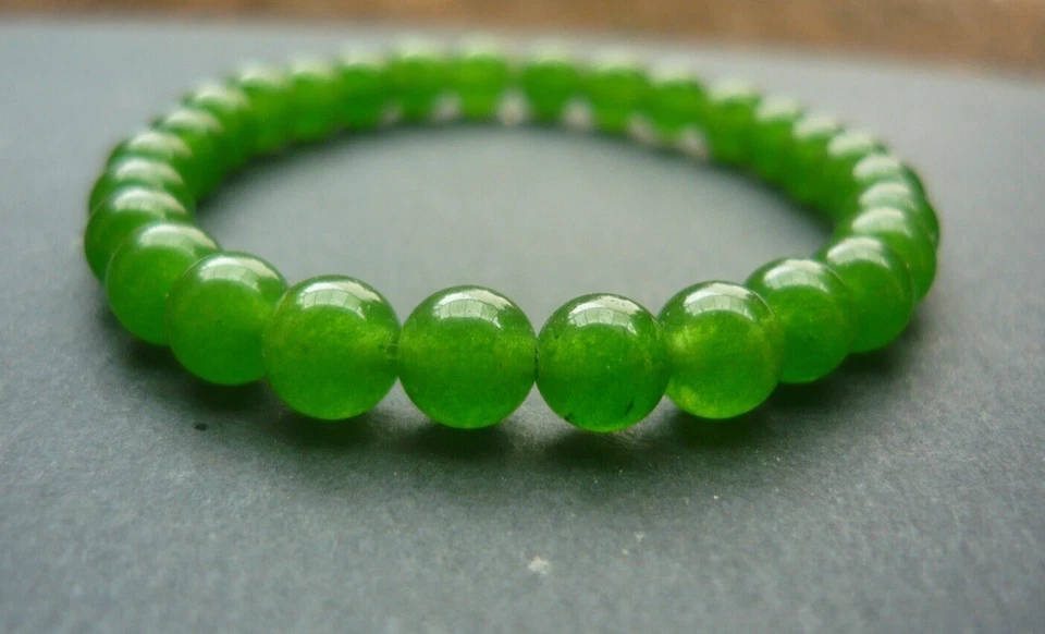 Bracelet de perles Jade de Taïwan, sur mesure pour Homme ou Femme - Photo 2/4