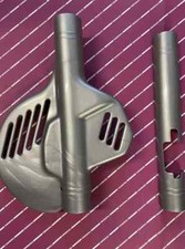 Honda Xr 250 350 500 600 1984-1995 Ufo Silver Fork Disc Guards Covers 84-95