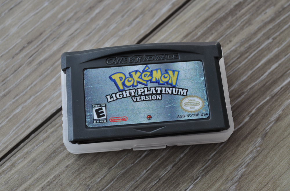 Pokemon Light Platinum GBA cartridge saves