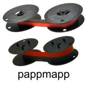 LBING 2 Stück GR4 Farbband Für Olivetti Schreibmaschinen - Schwarz/Rot Nylon