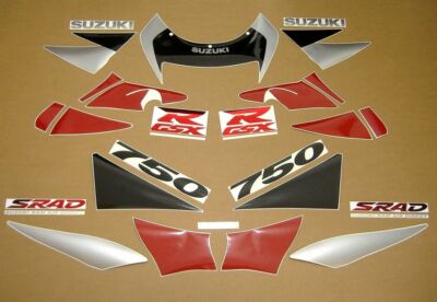 GSX-R 750 SRAD 97 full decals stickers graphics kit set autocollants adesivi 98 GSX-R 750 SRAD 97 full decals stickers graphics kit set autocollants adesivi 98