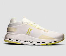 On Running Cloudnova 2 Cushioned Shoes White / Lime