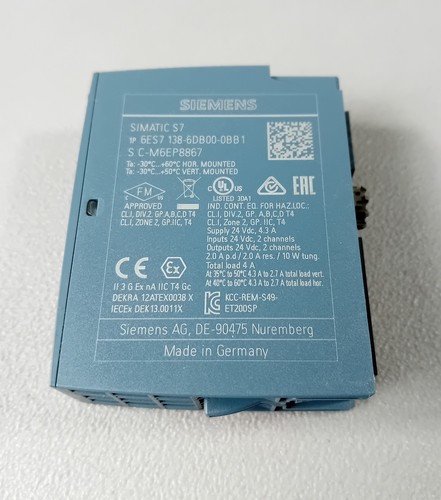Siemens 6ES7 138-6DB00-0BB1 / 6ES7138-6DB00-0BB1 - Picture 3 of 3