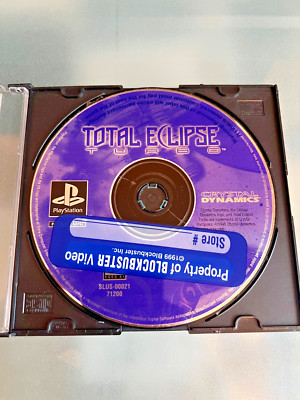 Total Eclipse Turbo - PlayStation 1 PS1 - Disc Only