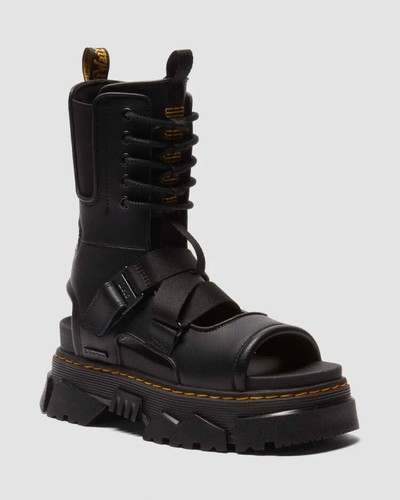 Dr. Martens MATTISON Gladiator Sandals BLACK 40885001 JAPAN