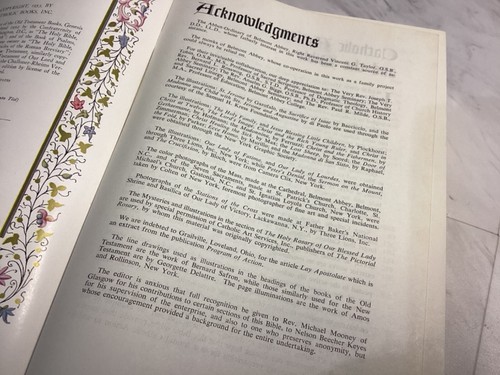 Vintage Holy Bible: Catholic Action Edition Good Will Publishers - Bild 9 von 17