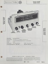 SAMS PHOTOFACT SERVICE MANUAL 277-3 DAVID BOGEN RADIO MODEL R750
