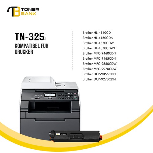4 Toner XXL für Brother TN-325 DCP-9055 CDN DCP-9270 CDN HL-4140 CN HL-4150 CDN - Bild 3 von 3
