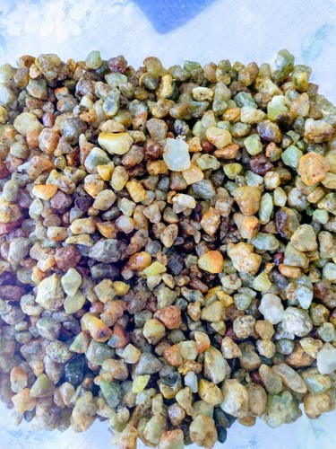 Granate Mali Grossular 500 quilates cristales piedras preciosas crudas - Imagen 5 de 8