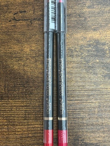 L’Oréal Colour Riche Matte Sharpenable Lip Liner Colors #102 & #108 - Picture 1 of 2
