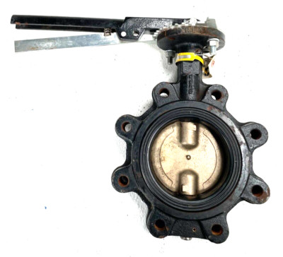 HAMMOND Lug Style Butterfly Valve 4'' 200 psi WOG DI Body, Bronze Disc, EPDM Seat
