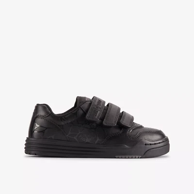 Clarks STRANGER THINGS ST URBAN ACE O Black Leather School Shoes UK 13-7