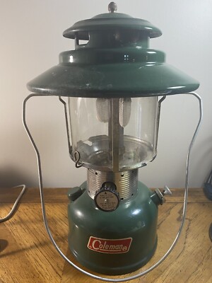 Coleman Dual Mantle Lantern Model 228F Big Top Dated 10/72 Tested