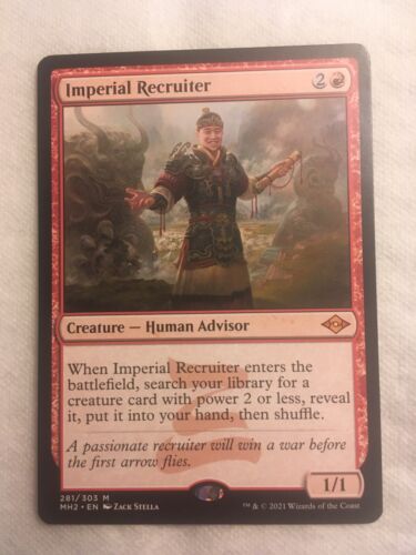 1x NM Imperial Recruiter Modern Horizons 2 Mtg