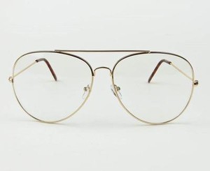 big aviator eyeglasses