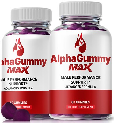 #ad #ad 2 Pack AlphaGummy Max for Men Advanced Alpha Gummy s Male Support Formula $39.95