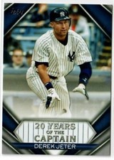 2020 Topps Update 20 Years of The Captain #YOC06 Derek Jeter ~ NY Yankees!