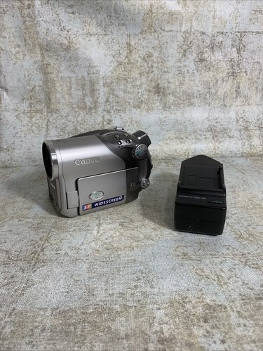 Canon DC40E Digital DVD R/RW Handheld Video Camera With Battery & Charger
