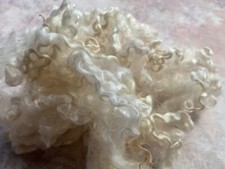 Heidifeathers® Wensleydale Curly Wool Locks - For Wet / Needle Felting, Spinning