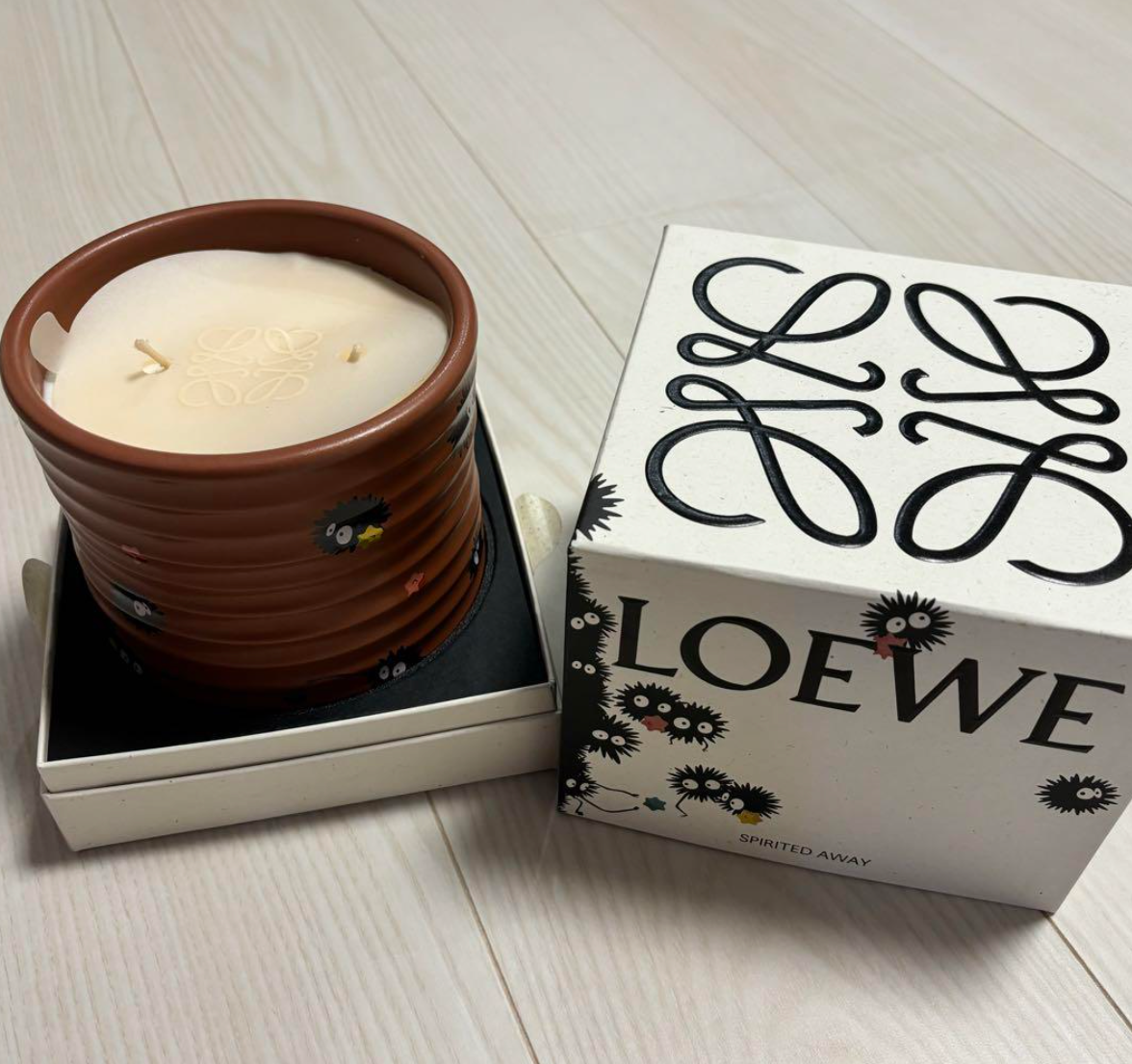 Loewe Studio Ghibli Spirited Away Candle Susuwatari Color black