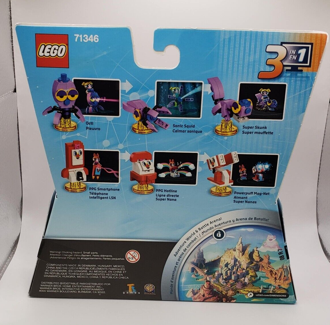 ココア出品 NEW authentic LEGO set #71346 Blossom Bubbles Powerpuff Girls