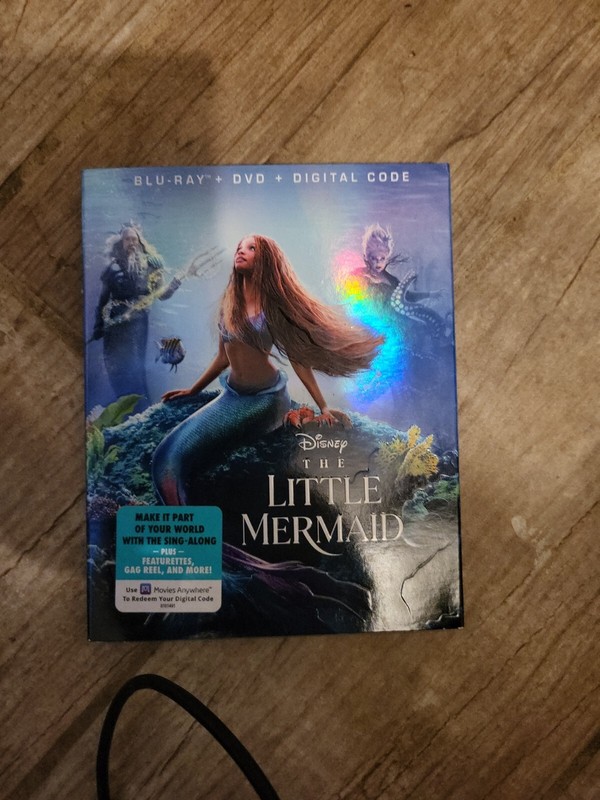 The Little Mermaid (Blu-ray, 2023)