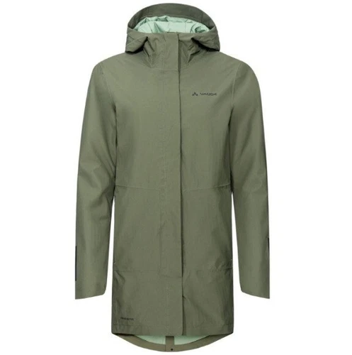 VAUDE · Jacke WOMEN’S CYCLIST PADDED PARKA II Damen Frauen Lady Mantel oliv grün