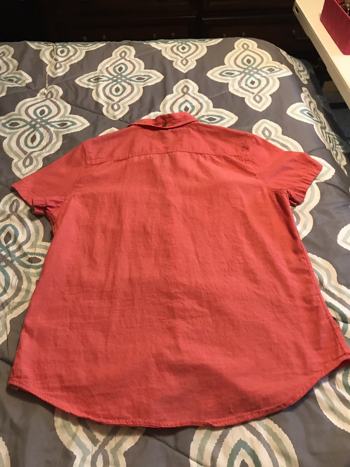 Sovereign Code Orange Buttoned Down  Short Sleeve… - image 4