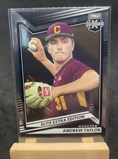2022 Elite Extra Edition Base Status Red #80 Andrew Taylor /999 - Houston Astros
