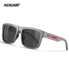 KDEAM Square Polarized Sunglasses Men Women Outdoor Sports Glasses UV Protection